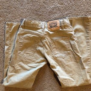 Levi’s 511 Slim khaki pants